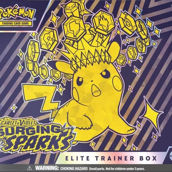 Pokémon TCG: Scarlet & Violet Surging Sparks (SV08) Elite Trainer Box