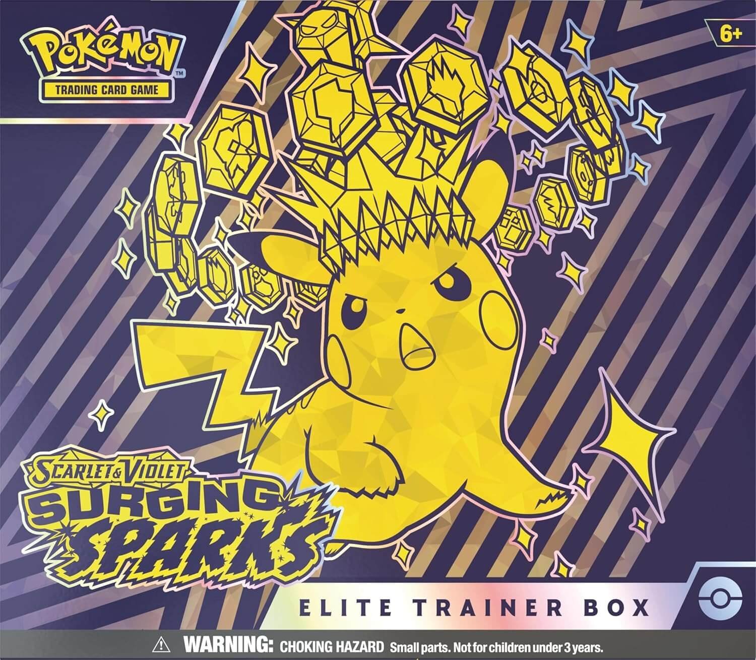 Pokémon TCG: Scarlet & Violet Surging Sparks (SV08) Elite Trainer Box