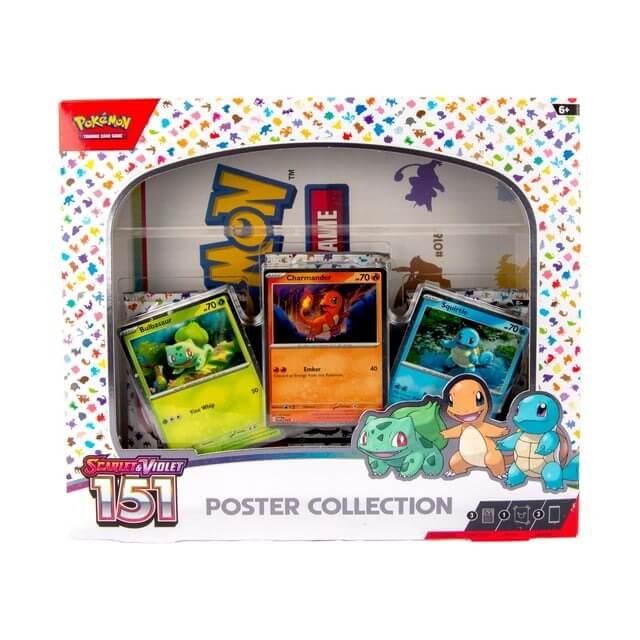Pokémon TCG: Scarlet & Violet 151 Poster Collection Box