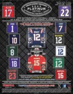 2025 TriStar Platinum Edition Autographed Football Jersey 4-Box Case (image 2)