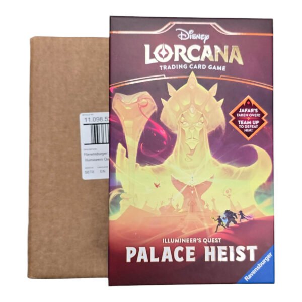 Disney Lorcana: Reign of Jafar Illumineer’s Quest – Palace Heist 4 Box Case