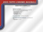 2025 Topps Chrome Baseball Hobby Jumbo Box (image 10)