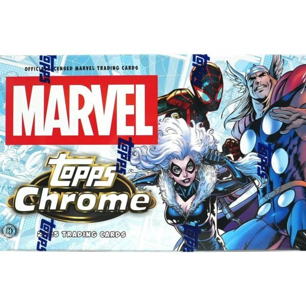 2025 Topps Chrome Marvel Hobby Box