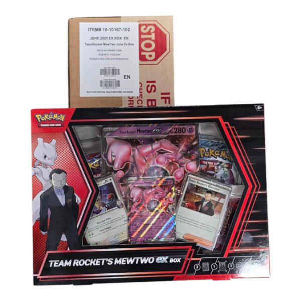 Pokémon TCG: Team Rocket’s Mewtwo EX Collection 6-Box Case