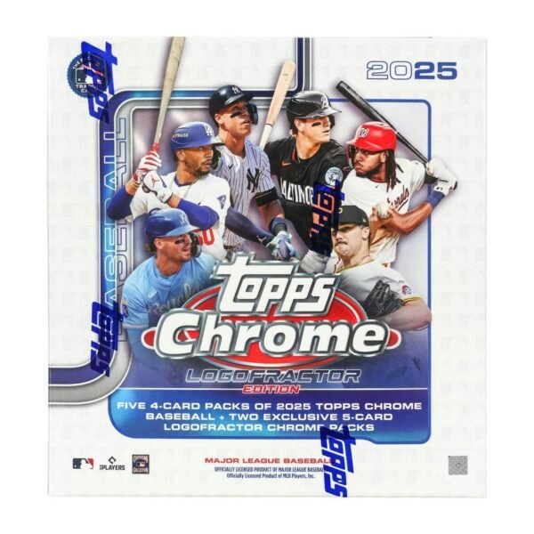 2025 Topps Chrome Baseball Logofractor Edition Box