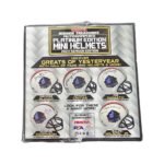 2024 Tristar Hidden Treasures Football Mini Helmet Platinum Season Edition Hobby Box (image 4)