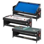 Fat Cat Original Pockey 7ft Black 3 in 1 Multi Game Table (image 3)