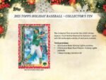 2025 Topps Holiday Baseball 3-Tin Box (image 3)