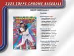 2025 Topps Chrome Baseball 7-Pack Blaster Box (image 9)