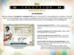 2024 Topps Inception Baseball Hobby Box (image 3)