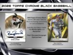 2025 Topps Chrome Black Baseball Hobby Box (image 3)