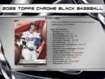 2025 Topps Chrome Black Baseball Hobby Box (image 4)