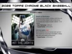 2025 Topps Chrome Black Baseball Hobby Box (image 6)