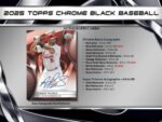 2025 Topps Chrome Black Baseball Hobby Box (image 8)