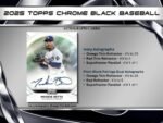 2025 Topps Chrome Black Baseball Hobby Box (image 9)
